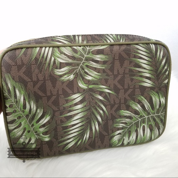 Michael Kors Jet set Large crossbody olive Brown - Picture 3 of 8